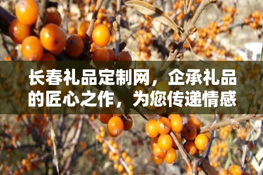 长春礼品定制网，企承礼品的匠心之作，为您传递情感与心意